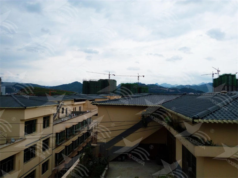 农村房屋改造新趋势：zq合成树脂瓦替代彩钢瓦的优势