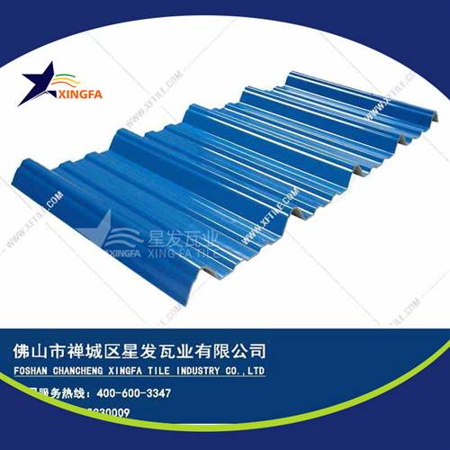厚度3.0mm蓝色900型PVC塑胶瓦 zq工程钢结构厂房防腐隔热塑料瓦 pvc多层防腐瓦生产网上销售